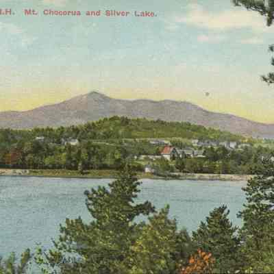 White Mts NH Mt Chocorua and Silver Lake