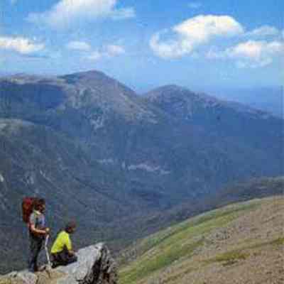 Mt. Washington, N. H. Highest Peak of the Presidential Range White Mountain Region.
