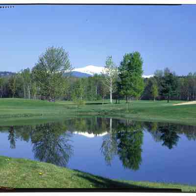 Mt. Washington from North Conway Golf Course
