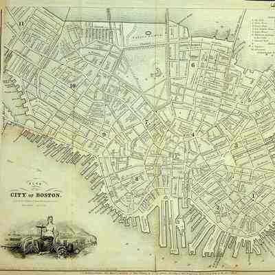 Plan of the City of Boston