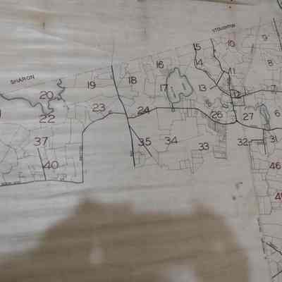 Map of Easton