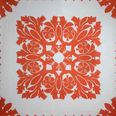Hawaiian Quilt - Hibiscus
