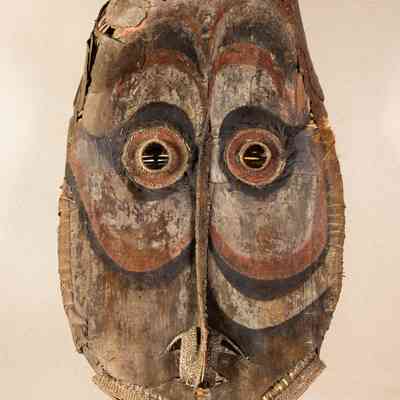 New Guinea Ritual House Mask