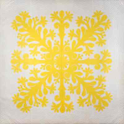 Hawaiian Quilt - Naupaka (A Legend of Love)