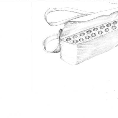 Cartridge Box Assemblage Reconstruction Sketch