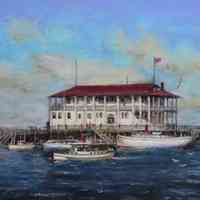 The Lake Champlain Yacht Club ca. 1918