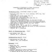 Leege Arnolds Bay Inventory