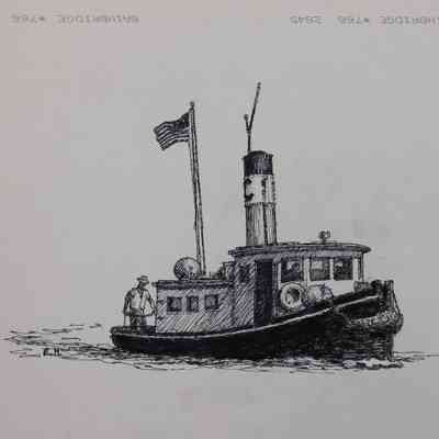 Churchill BW Sketch Small