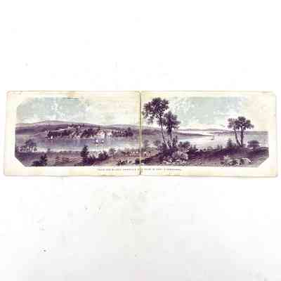 Historic Illustration of Ruins of Ft. Ticonderoga