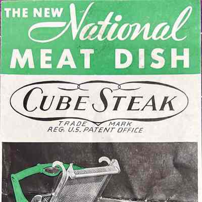 The New National Meat Dish - Cube Steak