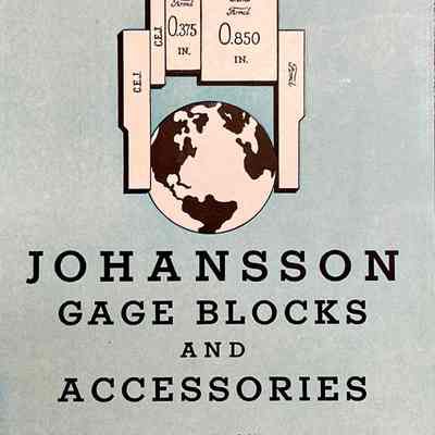 Johansson Gage Blocks and Accessories - Made by the Ford Motor Company