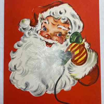 Merry Christmas Card - (1951)