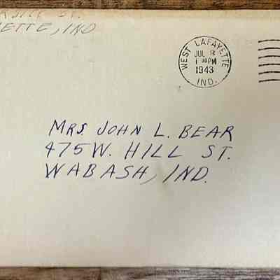 Letter - Robert Milner Bear to Mom, Mrs. John L. Bear (Postmarked Jul. 8, 1943 | 1:30PM)