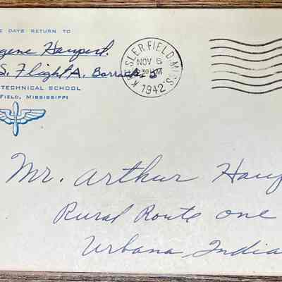 Letter - Pvt. Eugene Haupert to Arthur Haupert (Nov 5, 1942)