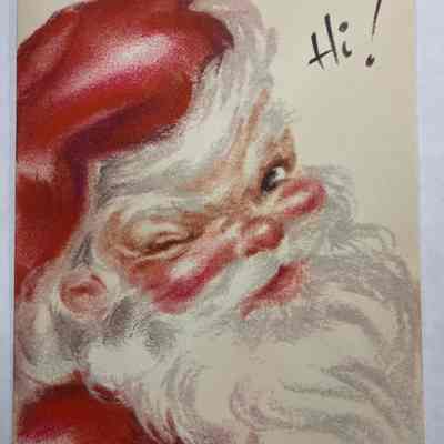 Merry Christmas Card - (1949)