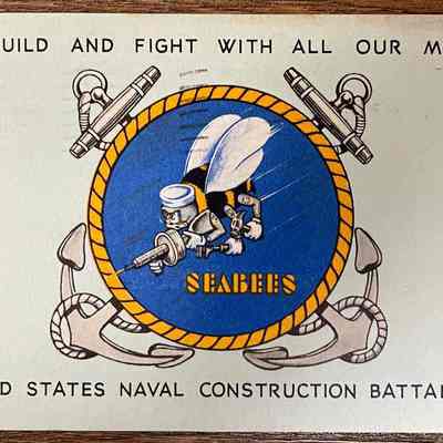 Postcard - Addressed to Mrs. John L. Bear from Robert M. Bear (Sep. 18, 1943)