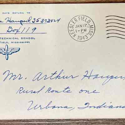 Letter - Pvt. Eugene Haupert (35373424) to Arthur Haupert (Jan. 17, 1943)