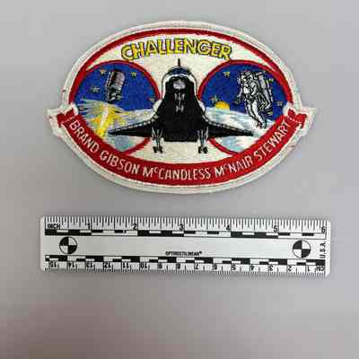 NASA Mission Patch - STS 41B (Brand, Gibson, McCandless, McNair, Stewart)