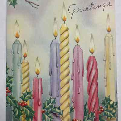 Season's Greeting Card - (1949)