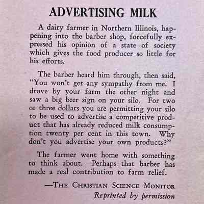 Advertising Milk