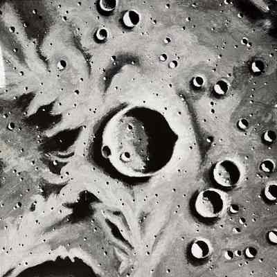 Lunar Surface Photograph; Unknown Location - Dennis Templin