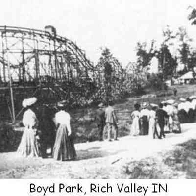 Boyd's Park Roller Coaster - Richvalley, IN