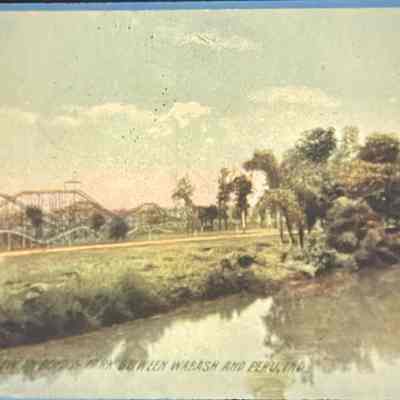Boyd Park - Postcard Roller Coaster