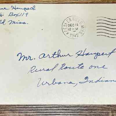 Letter - Pvt. Eugene Haupert to Arthur Haupert (Dec 10, 1942)