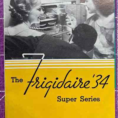 The Frigidaire '34 Super Series