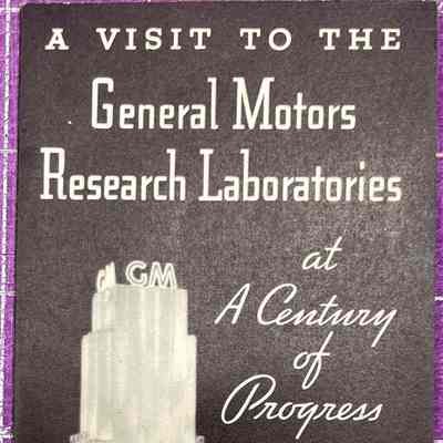 A Visit to the General Motors Research Laboratories at A Century of Progress 1934