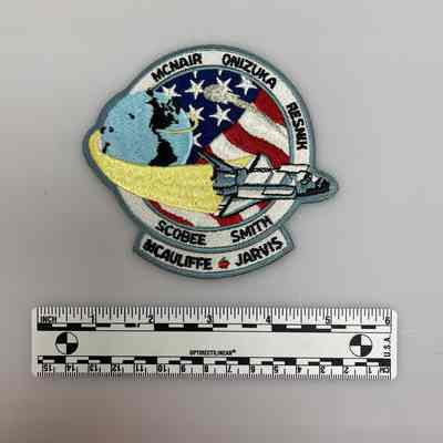 NASA Mission Patch - STS 51L (McNair, Onizuka, Resnik, Scobee, Smith, McAuliffe, Jarvis)