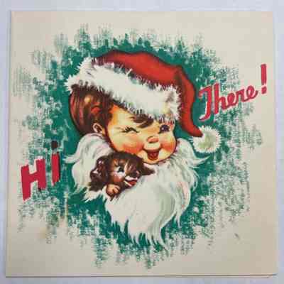 Merry Christmas and Happy New Year Card - (1949)