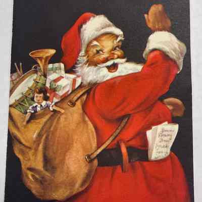 Merry Christmas Card - (1950)