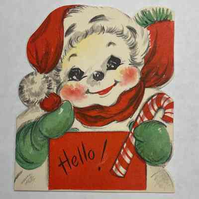 Merry Christmas Card - (1949)