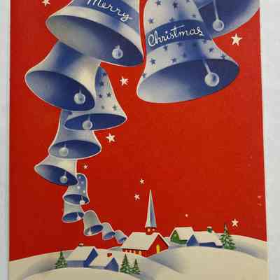 Merry Christmas Card - (1949)