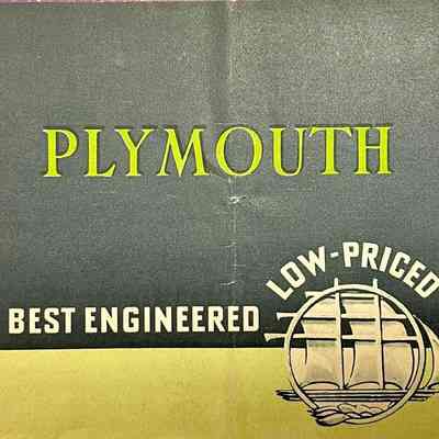Plymouth - The Best Engineered Low-Priced Car