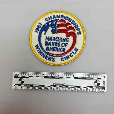 Patch - 1981 Championships (Marching Bands of American Winner's Circle)