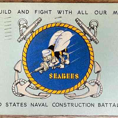 Postcard - Addressed to Mrs. John L. Bear from Robert M. Bear (Sep. 8, 1943)