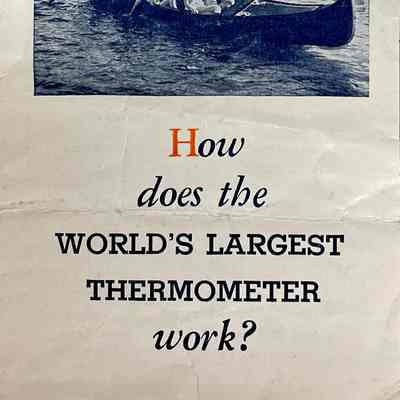 How Does The World's Largest Thermometer Work?