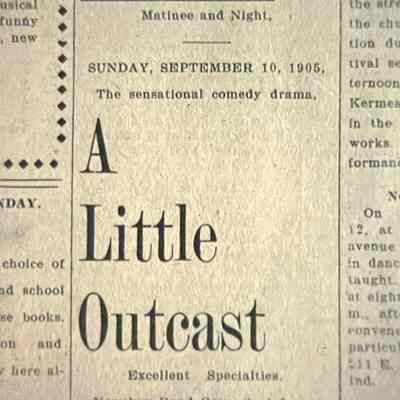 Boyd Park - Ad Sept 10, 1905