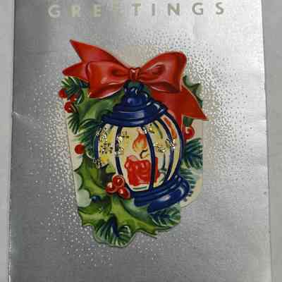 Merry Christmas and Happy New Year Card - (1951)