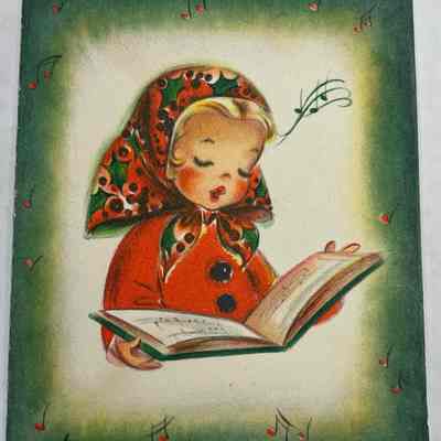 Season's Greetings Card - (1951)