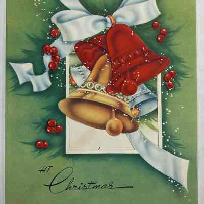 Merry Christmas Card - (1951)