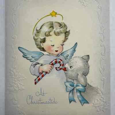 Merry Christmas Card - (1951)