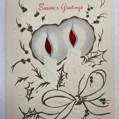 Season's Greetings Card - (1951)