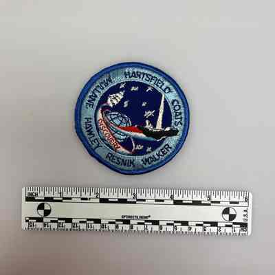 NASA Mission Patch - STS 41D (Hartsfield, Coats, Mullane, Hawley, Resnik, Walker)