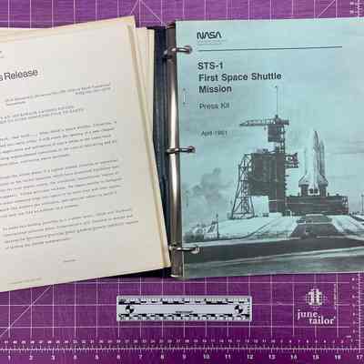 Press Kit - First Space Shuttle Mission (STS1) April 1981