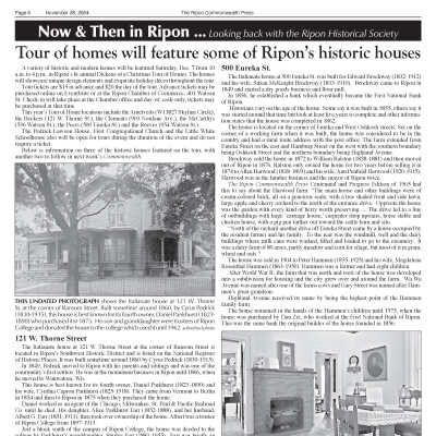 Now & Then in Ripon, November 2024