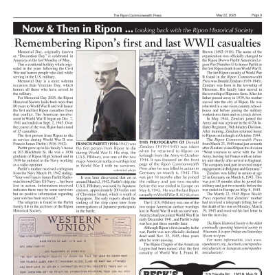 Now & Then in Ripon, May 2025