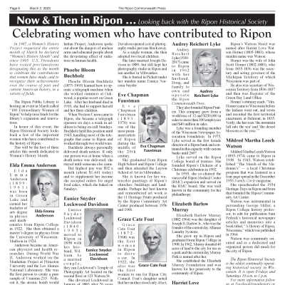 Now & Then in Ripon, March 2023